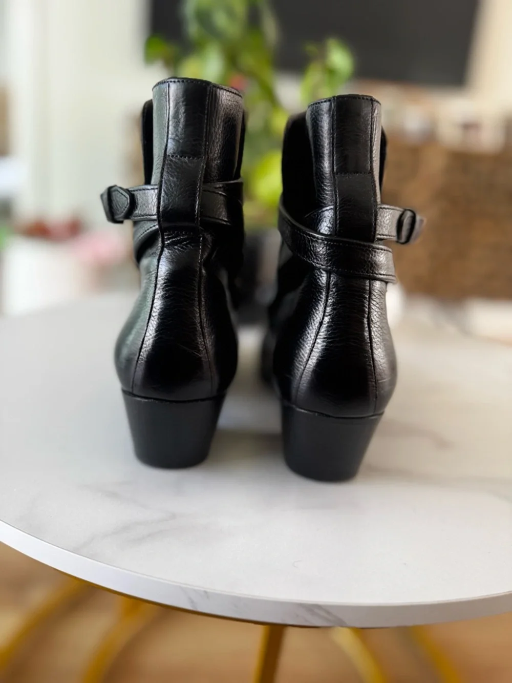 Saint Laurent West Jodphur Hammered Bootie - Picture 2 of 7